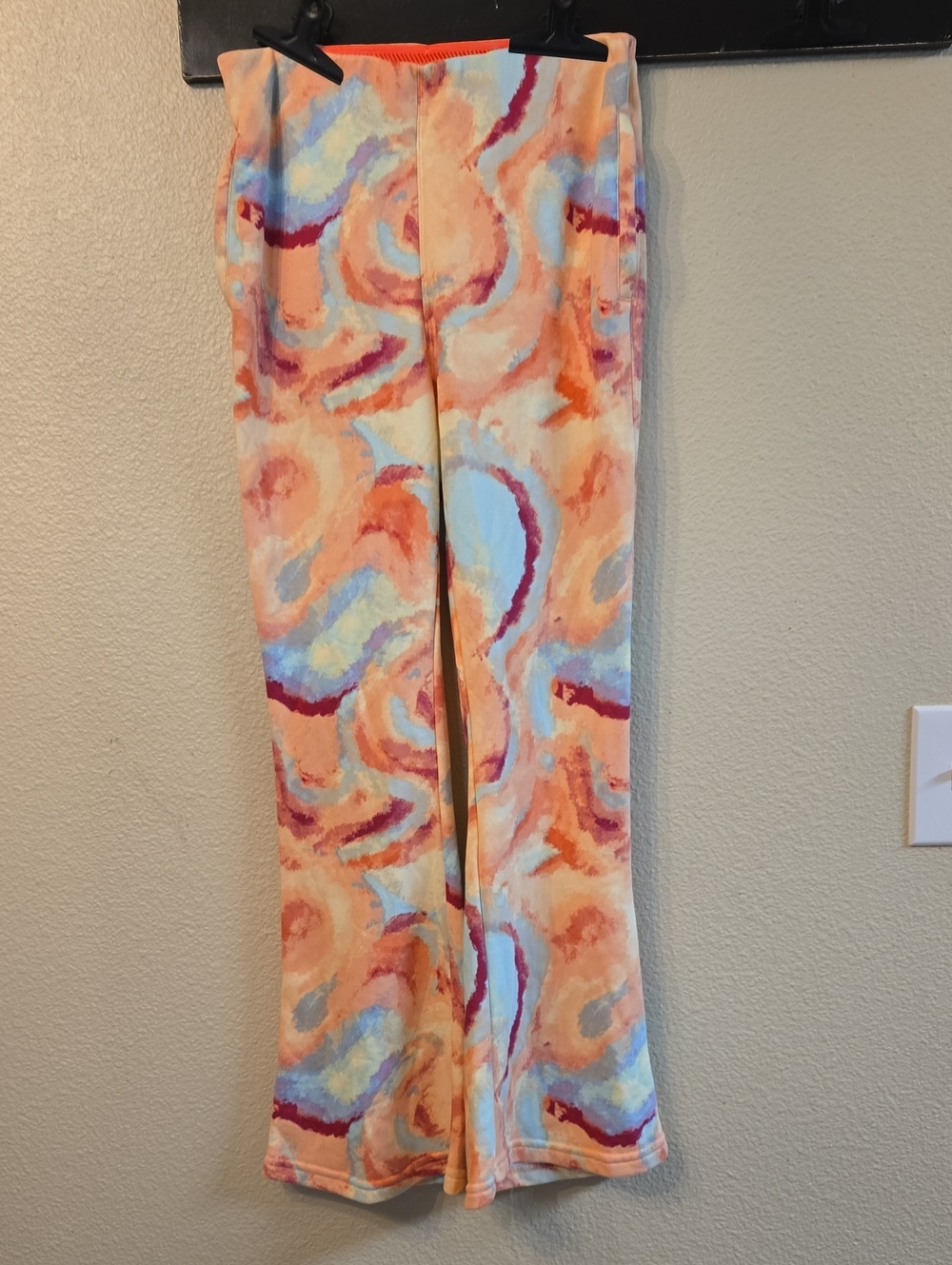 FP Movement by Free People Swirl Print Leggings in Orange, Blue, Pink